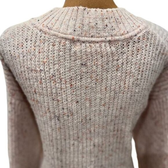 Adyson Parker Unique Cable-Knit Sweater in Pink Funfetti – Size 2X - Picture 5 of 9
